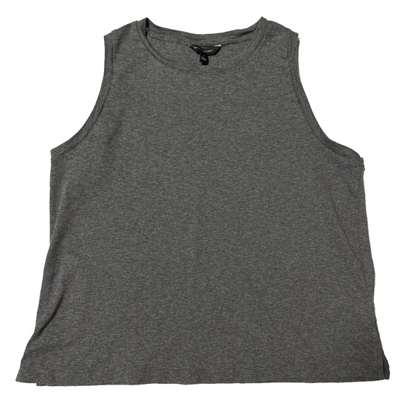 Banana Republic Women's L Charcoal Gray Tank Essential Basic Staple Everyday - Picture 1 of 6